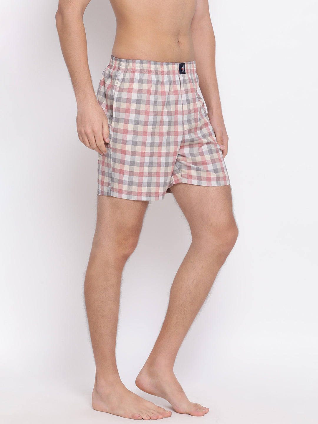 Multicolor Checked boxer - Men Boxers