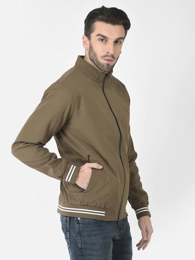  Khaki Bomber Jacket