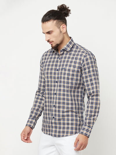 Multi-Color Checked Casual Shirt - Men Shirts