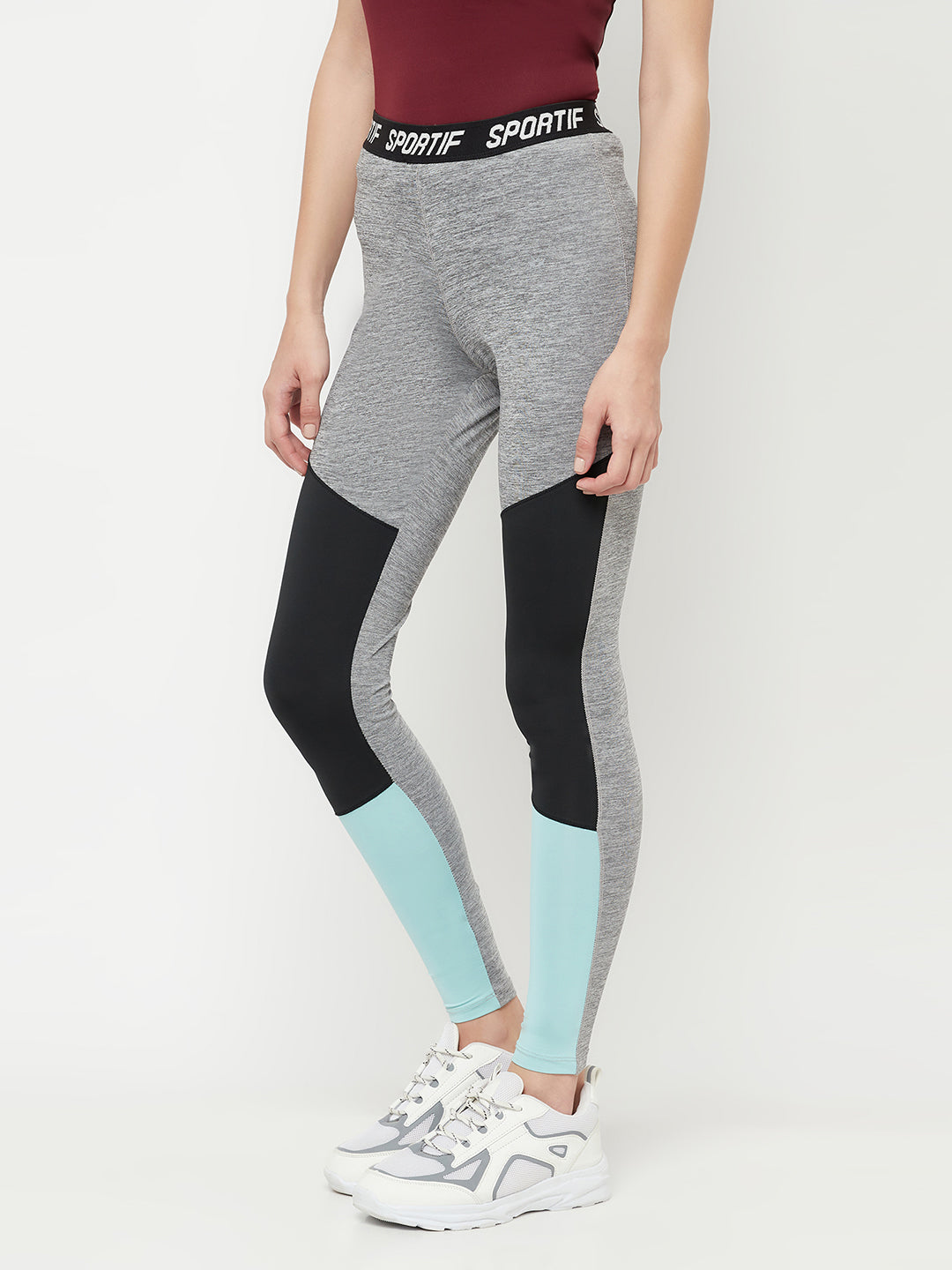 Multicoloured Colourblocked Track Pant - Women Track Pants