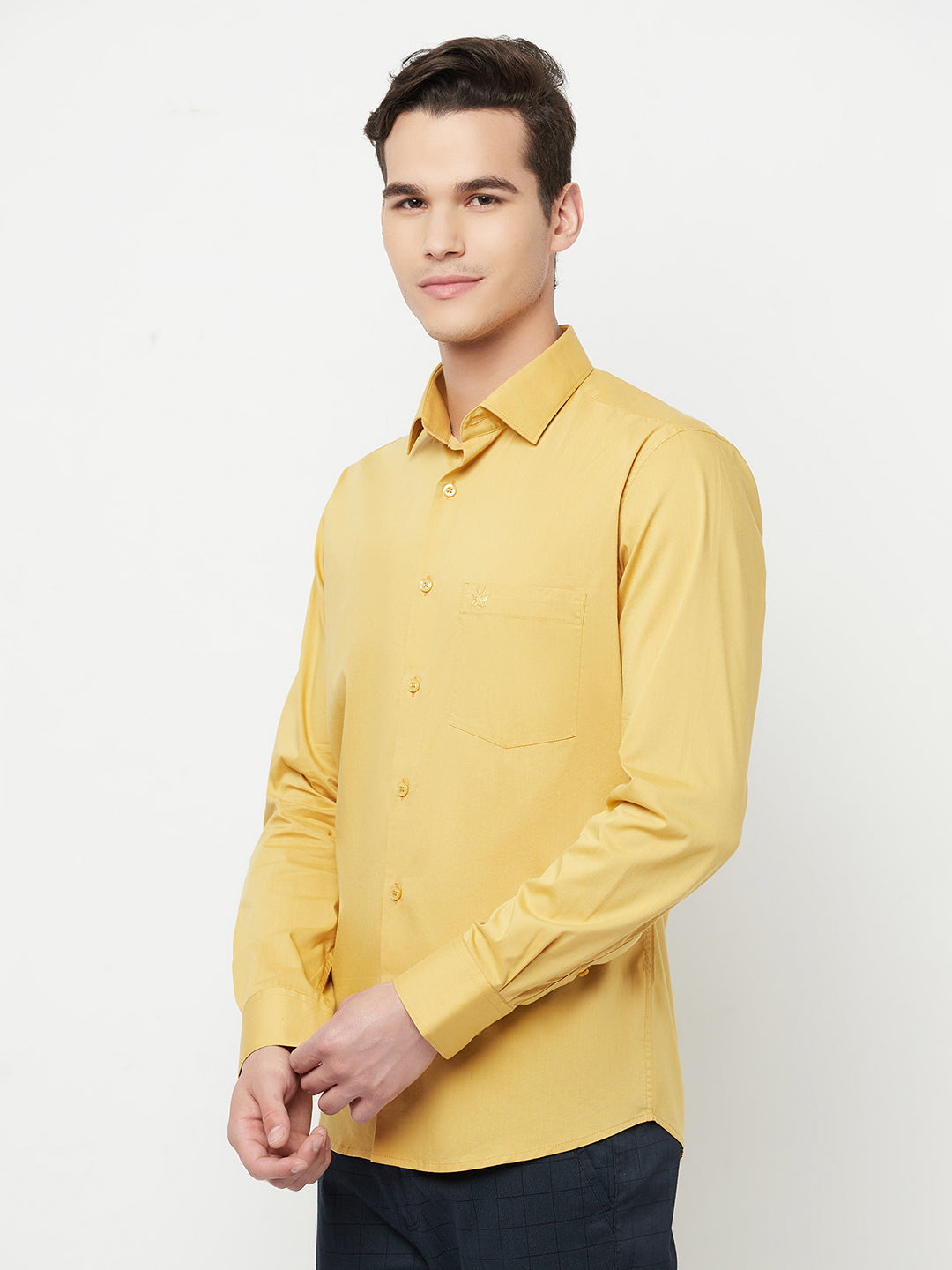 Yellow Shirt - Men Shirts