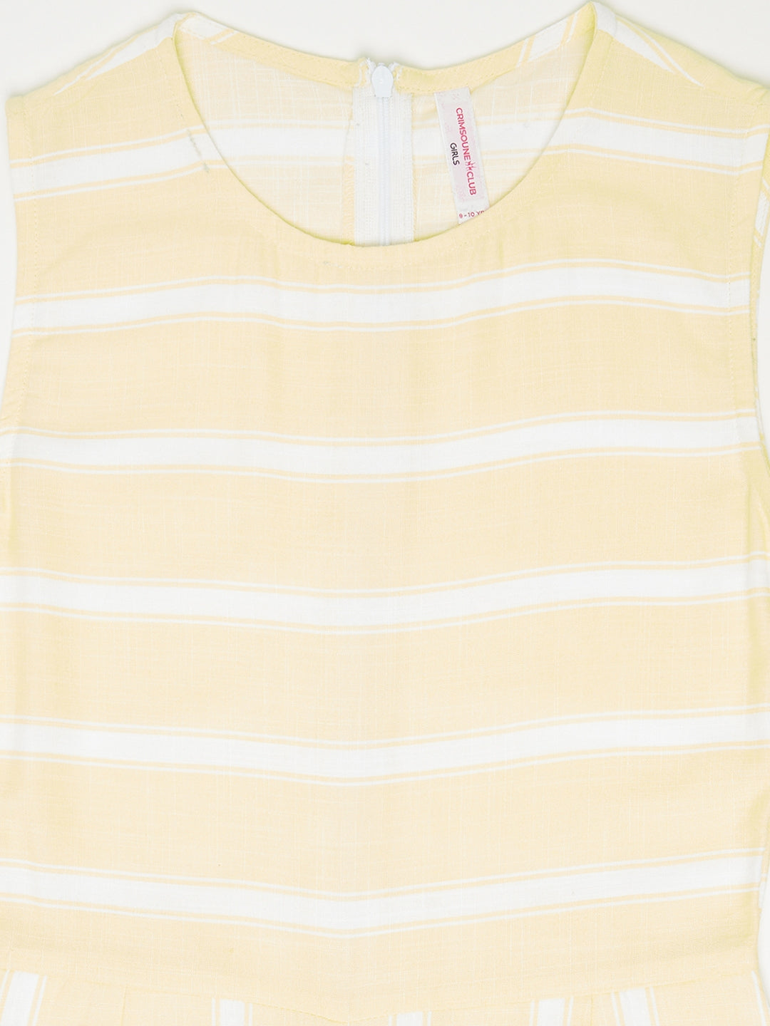 Yellow Striped Jumpsuit - Girls Jumpsuit