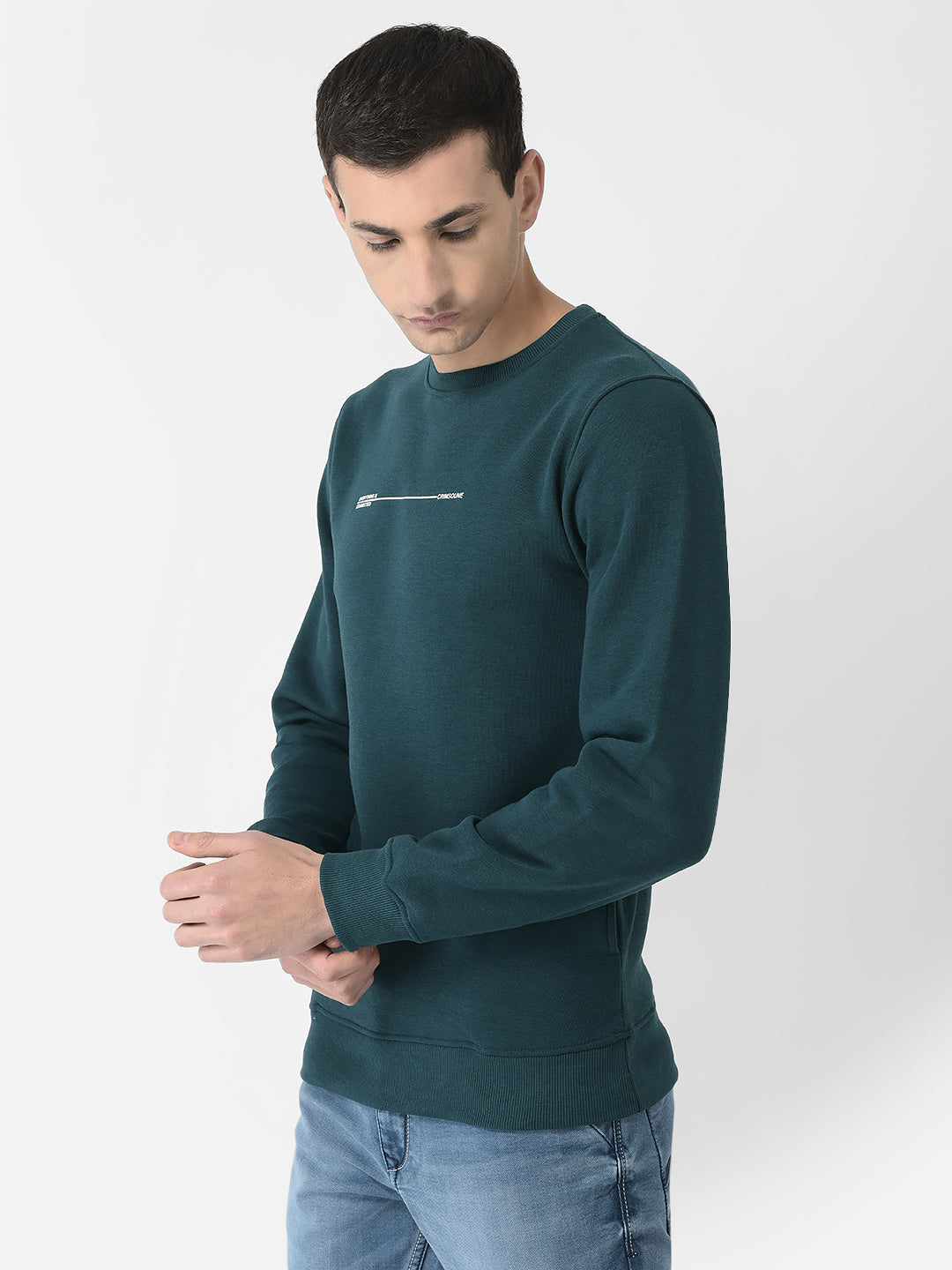  Teal Green Connection Sweatshirt