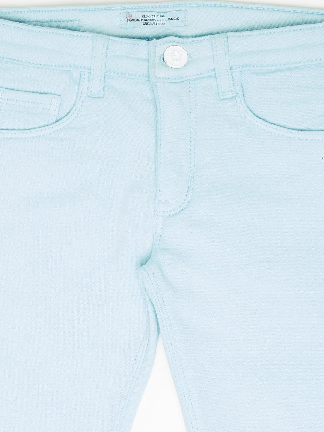 Light Blue Denim Jeans - Girls Jeans
