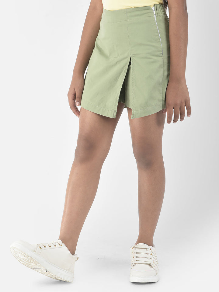   Green Skorts 
