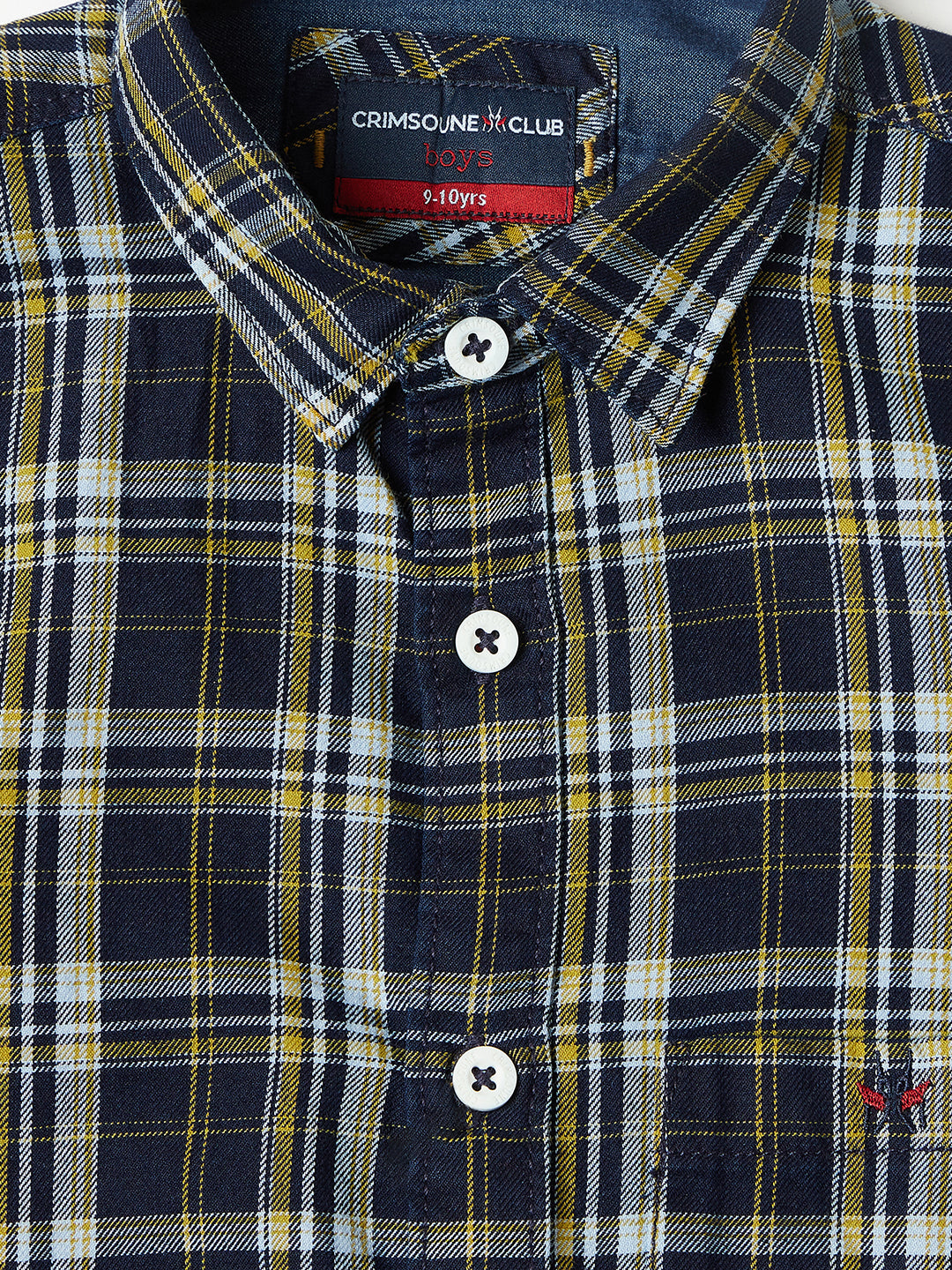 Multi-coloured Checked Casual Shirt - Boys Shirts