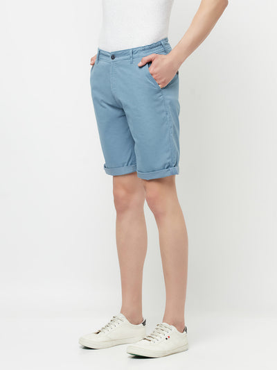Blue Shorts - Men Shorts