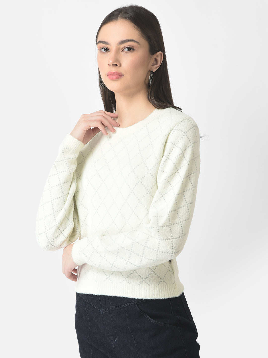  Diamond Cut Sweater