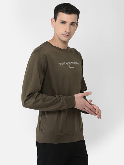  Olive Transcendence Sweatshirt