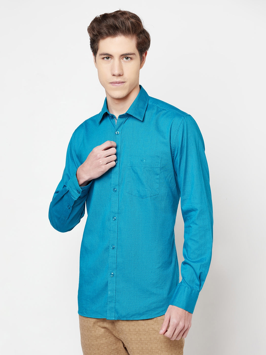 Blue Casual Shirt - Men Shirts
