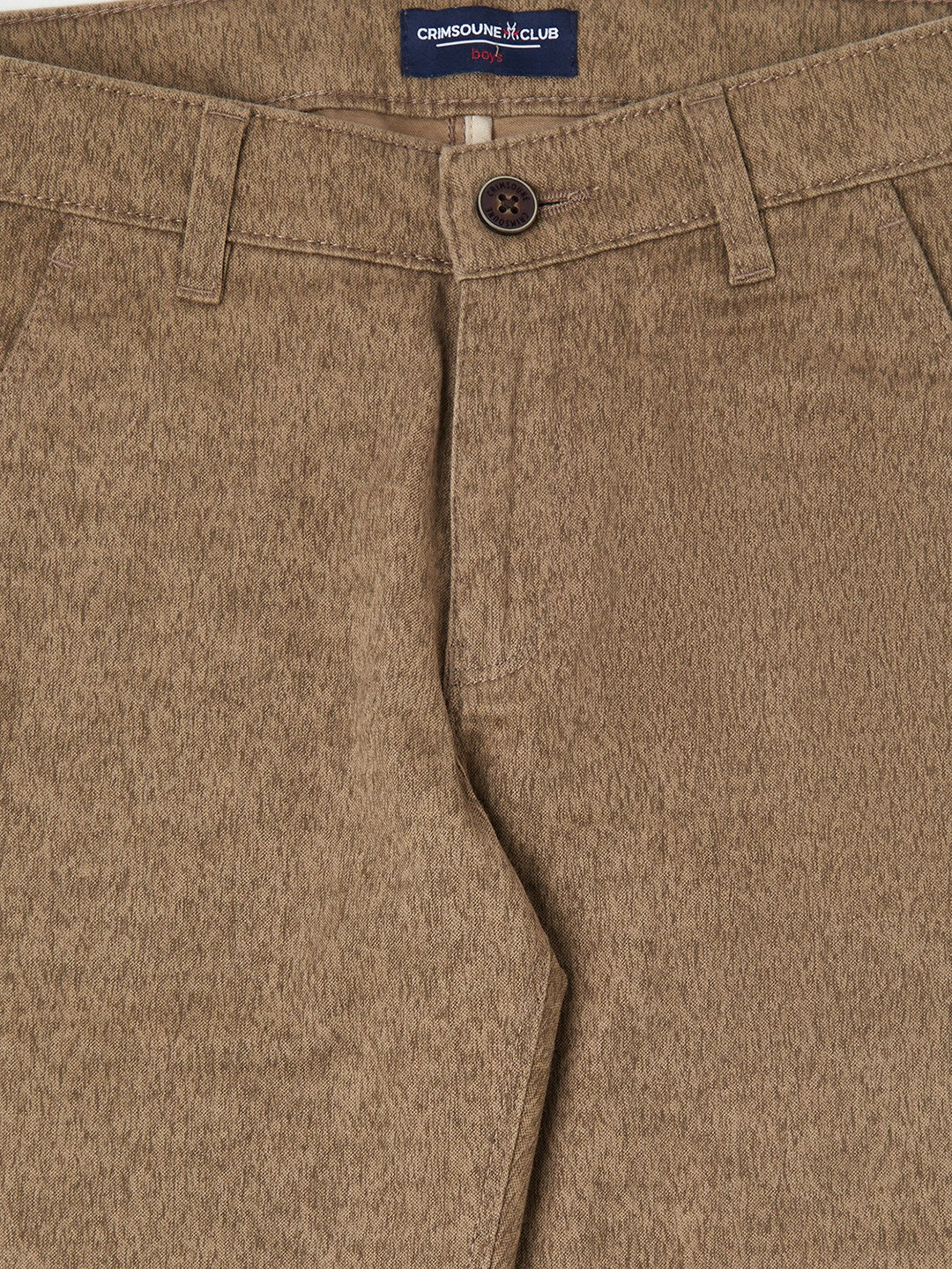 Brown Printed Trousers - Boys Trousers