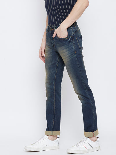 Blue Slim Fit Jeans - Men Jeans