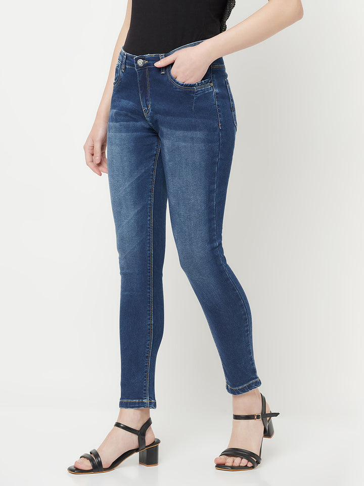 Blue Light Fade Jeans - Women Jeans