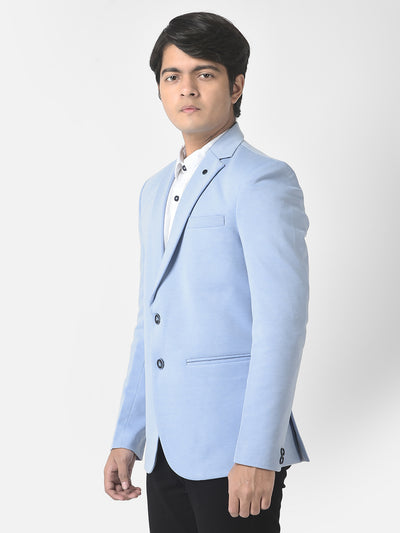 Sky Blue Blazer-Boys Blazer-Crimsoune Club