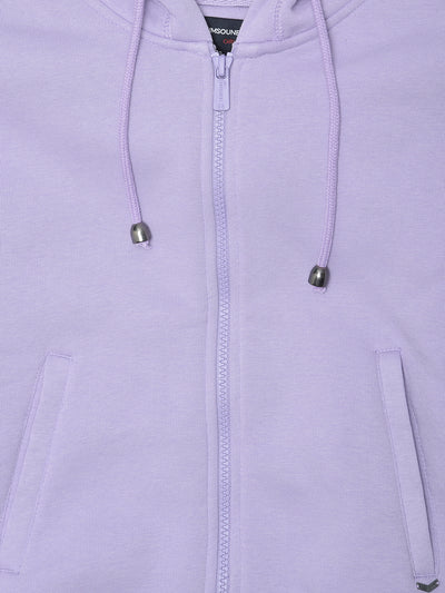 Purple Hooded Sweatshirt - Girls Sweatshirts