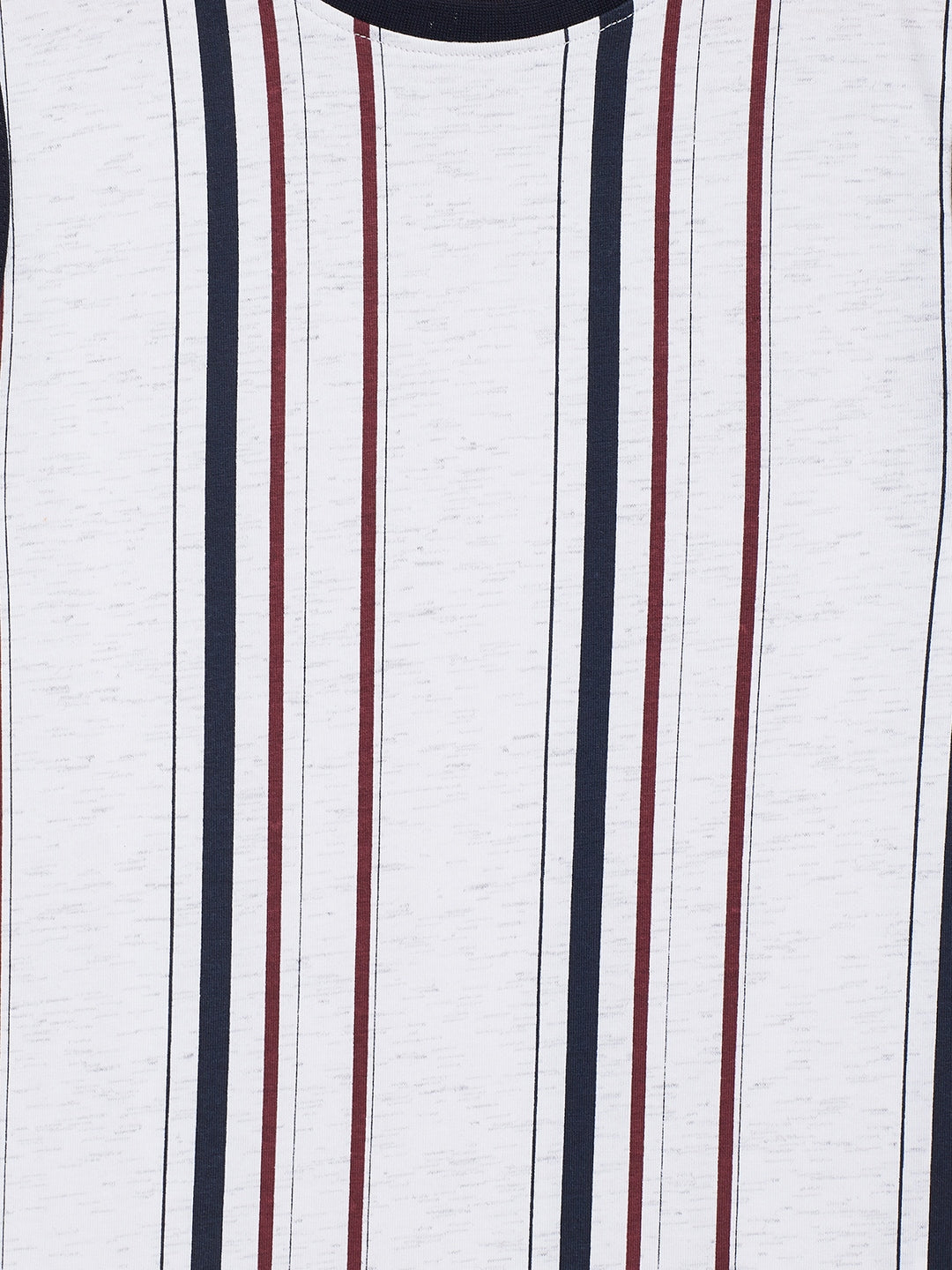 Off White Striped Active T-Shirt - Boys T-Shirts