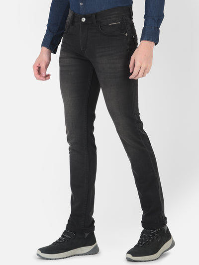 Light Fade Black Jeans - Men Jeans