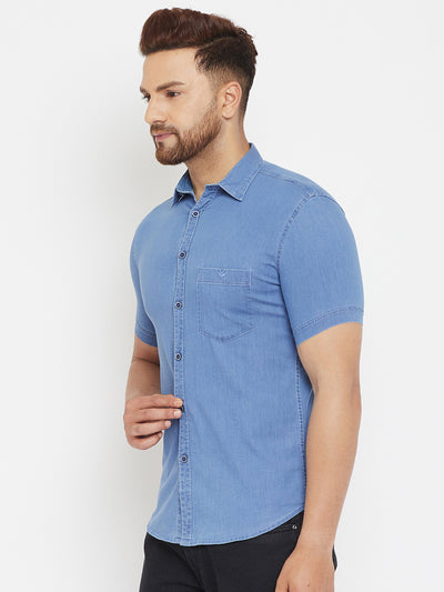 Blue Shirt - Men Shirts