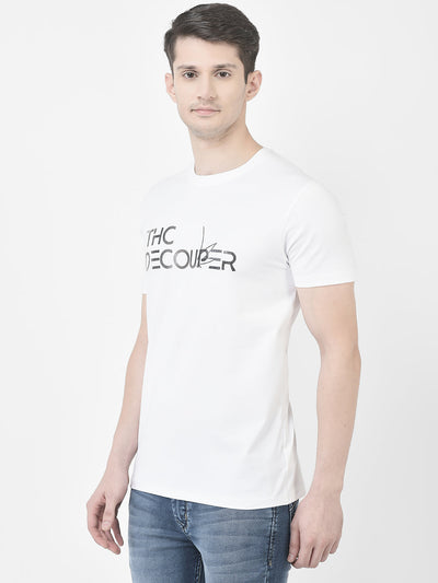  White Decouper T-Shirt