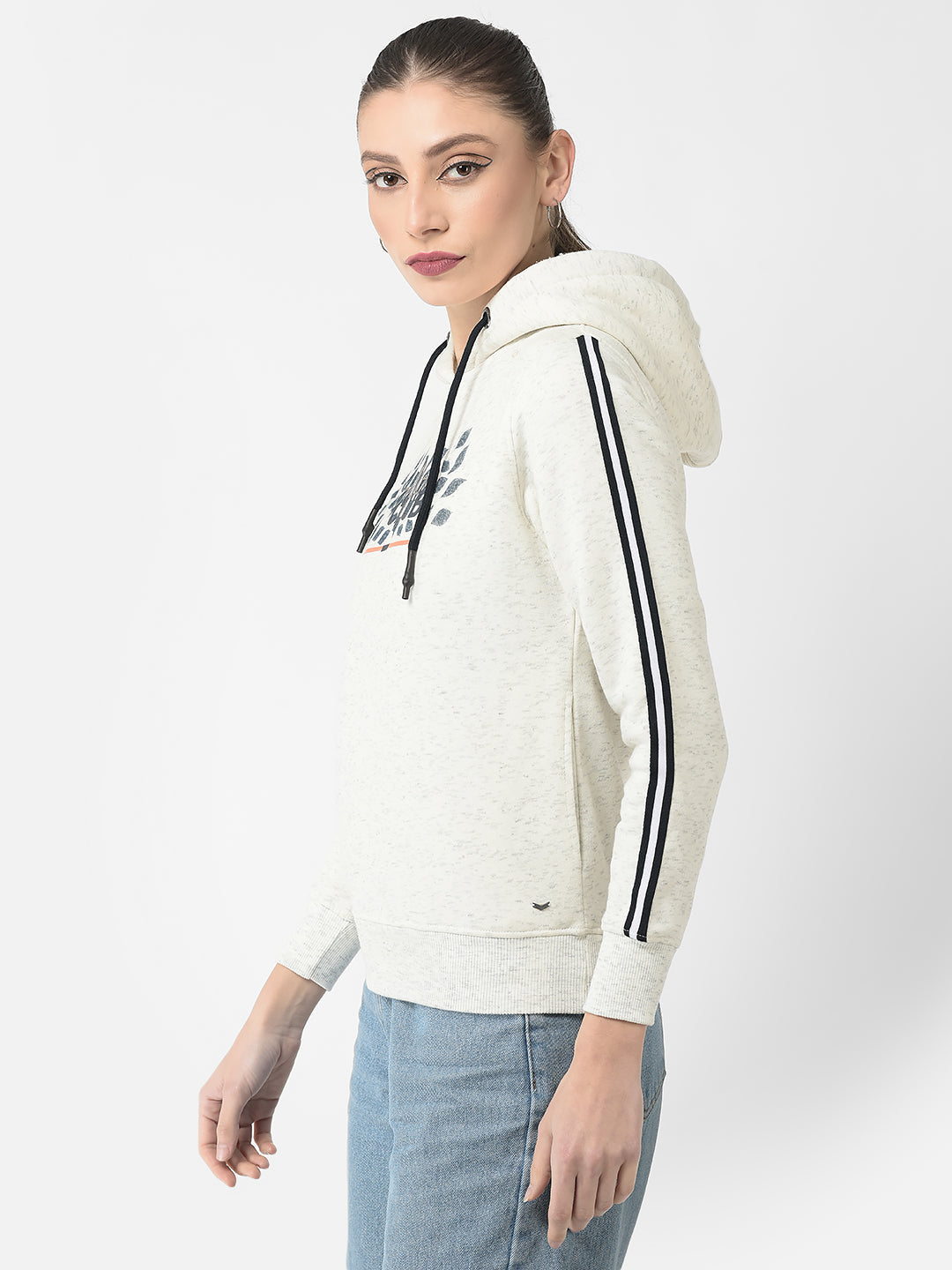  White Self-Love Hoodie