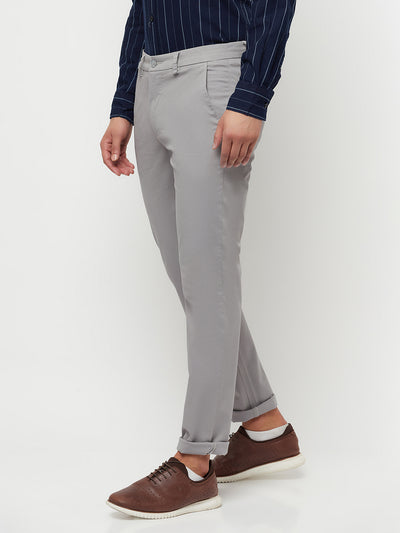 Grey Trousers - Men Trousers