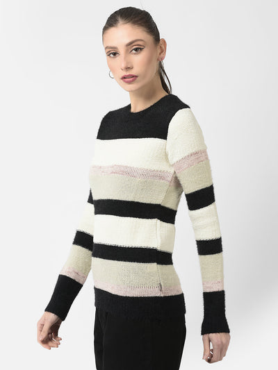  Colour-Blocked Sweater 