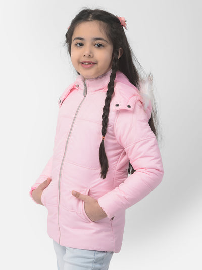  Light Pink Padded Jacket