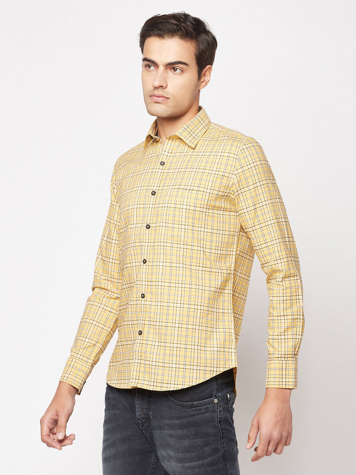  Yellow Plaid Shirt