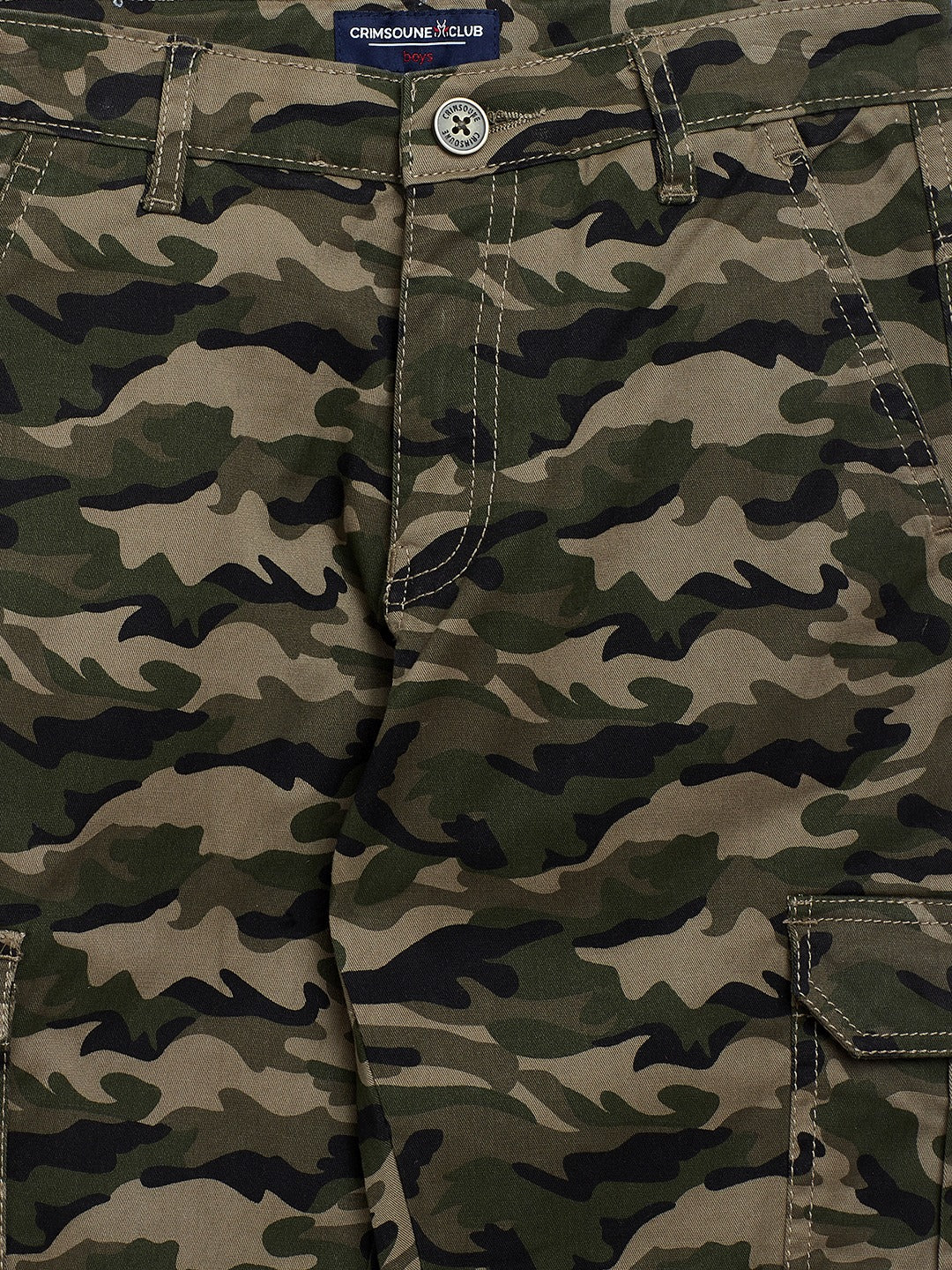 Olive Camouflage Trousers - Boys Trousers