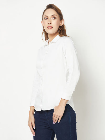  White Formal Shirt