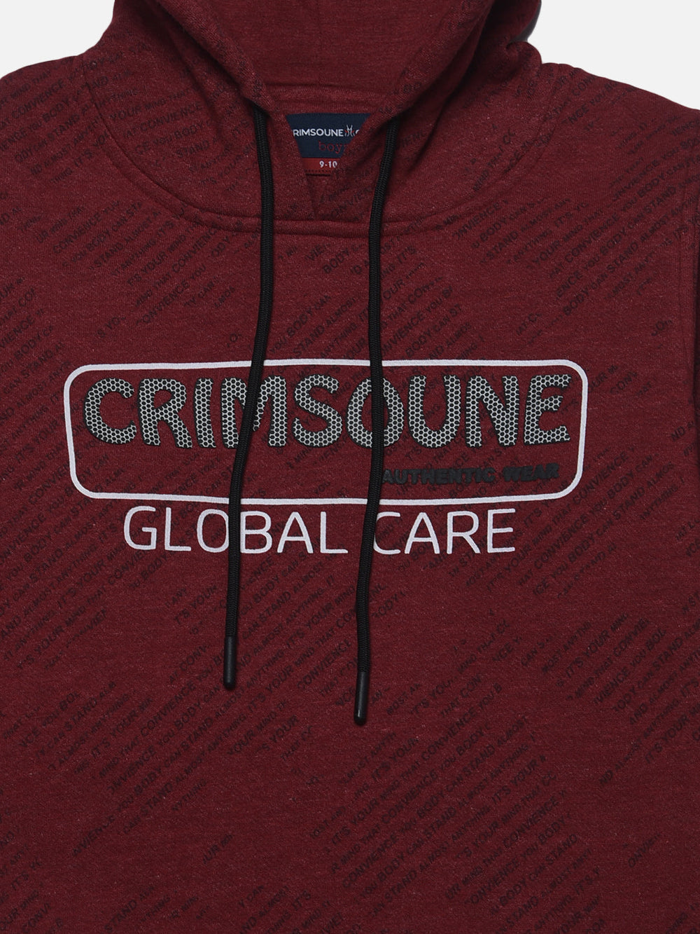  Maroon Global Care Hoodie 