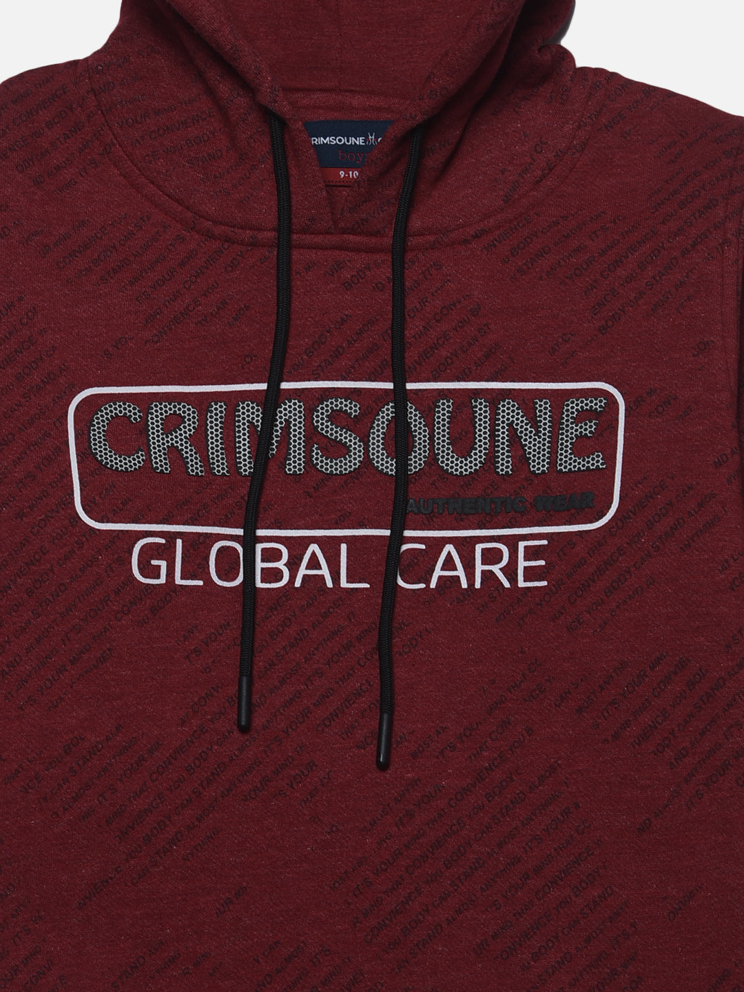  Maroon Global Care Hoodie 