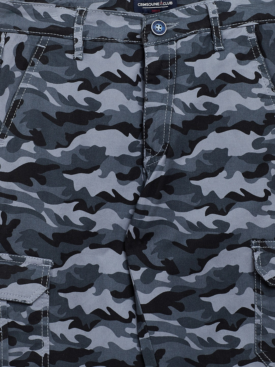 Grey Camouflage Trousers - Boys Trousers