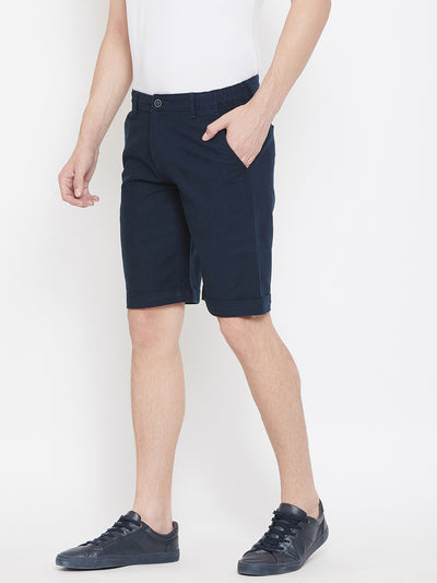 Navy Blue shorts - Men Shorts