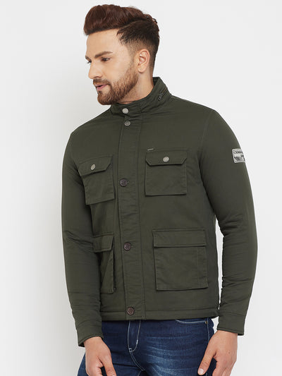 Olive Jacket - Men Jacket