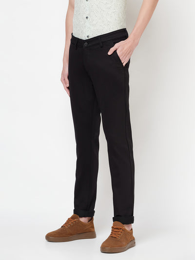 Black Trousers - Men Trousers