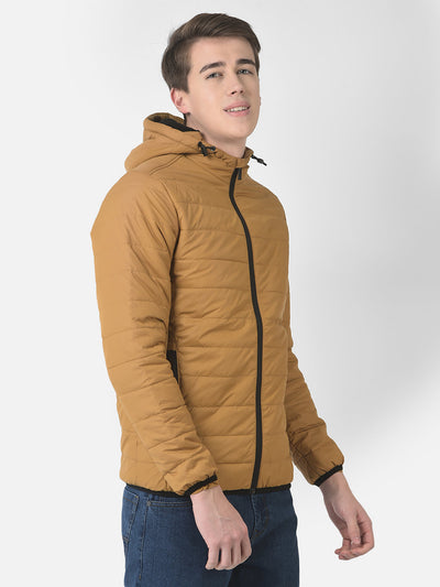  Mustard Yellow Padded Jacket 