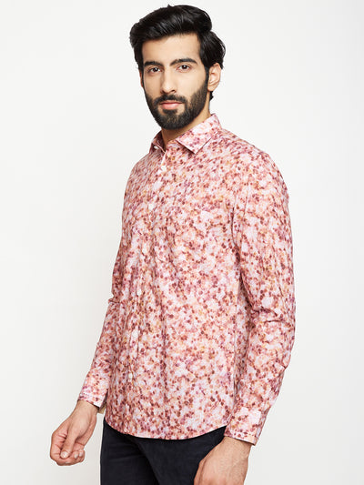 Multicolor Printed Shirt - Men Shirts