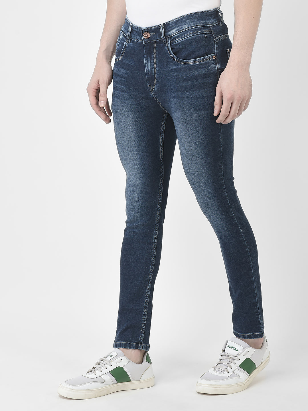  Skinny Blue Jeans 