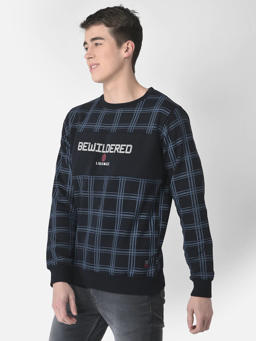  Navy Blue Bewildered Sweatshirt