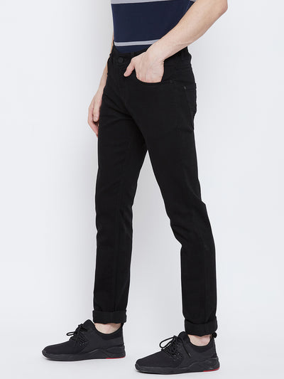 Black Slim Fit Jeans - Men Jeans