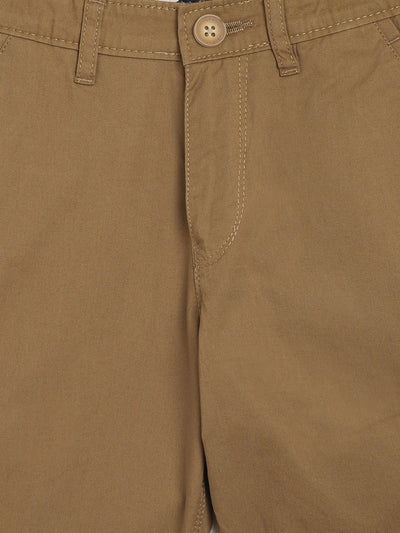 Khaki Slim Fit Shorts - Boys Shorts