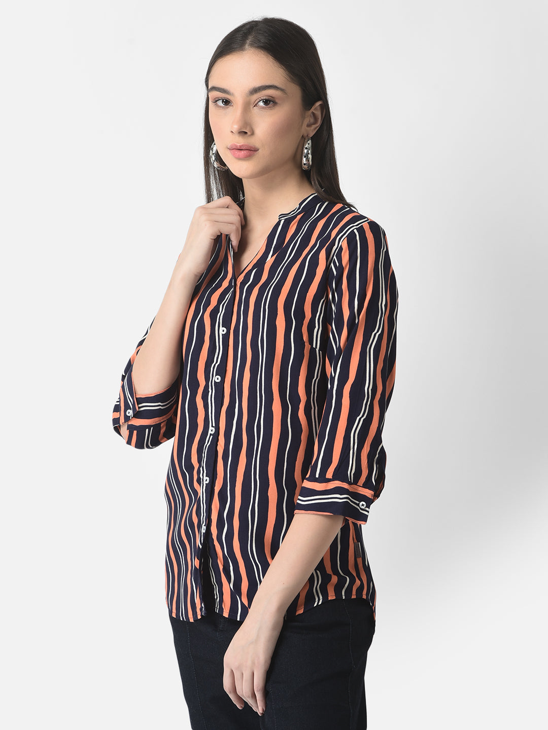  Multi-Coloured Stripe Shirt