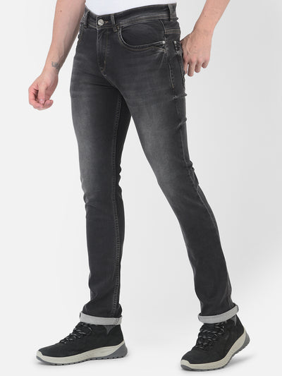 Light Fade Grey Jeans - Men Jeans