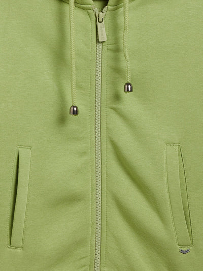 Olive Hooded Sweatshirt - Girls Sweatshirts