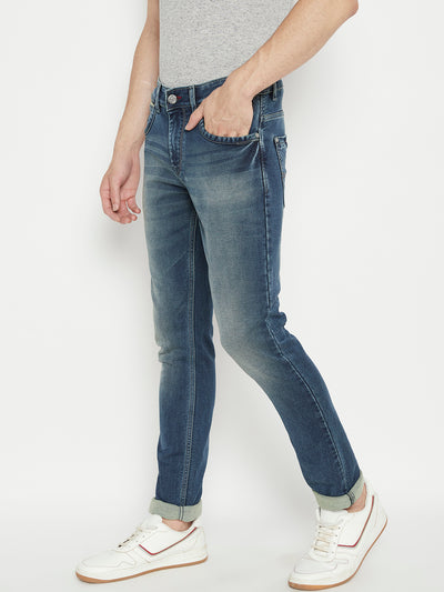 Blue Slim Fit Jeans - Men Jeans