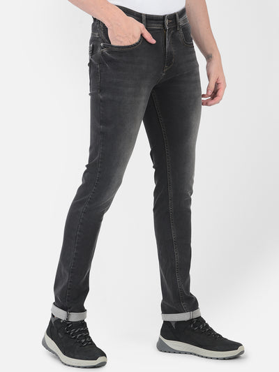 Light Fade Grey Jeans - Men Jeans