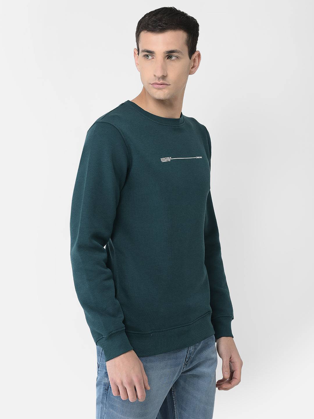 Teal Green Connection Sweatshirt