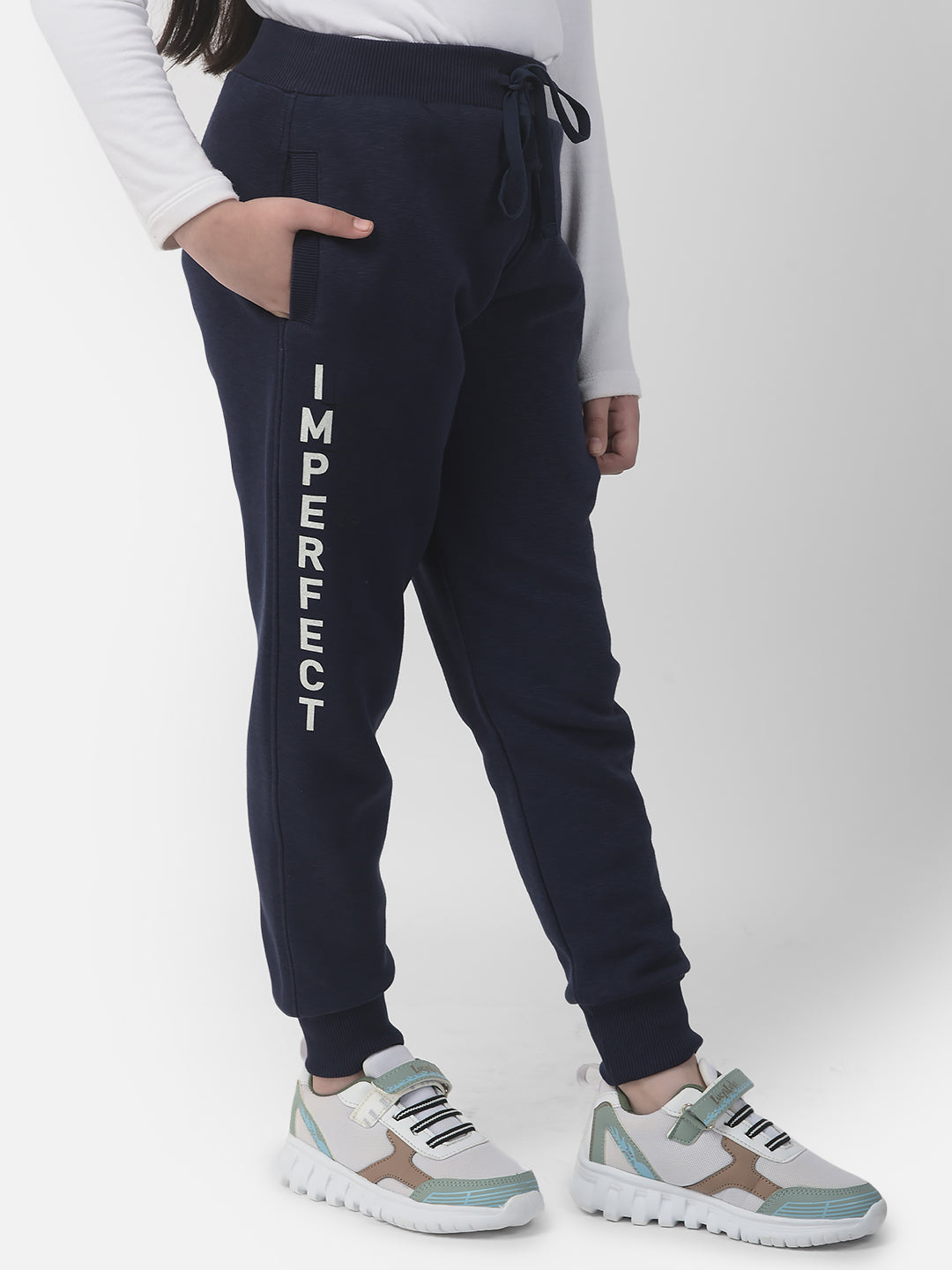 Navy Blue Imperfect Joggers