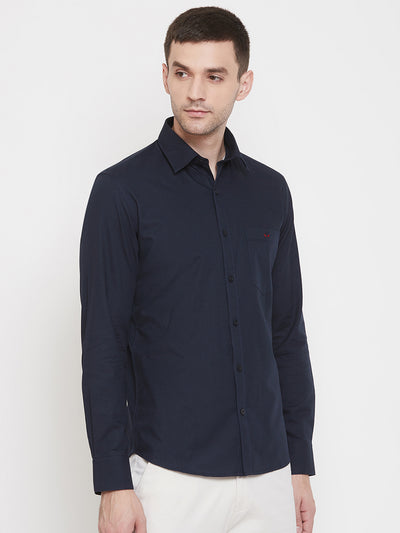 Blue Slim Fit shirt - Men Shirts